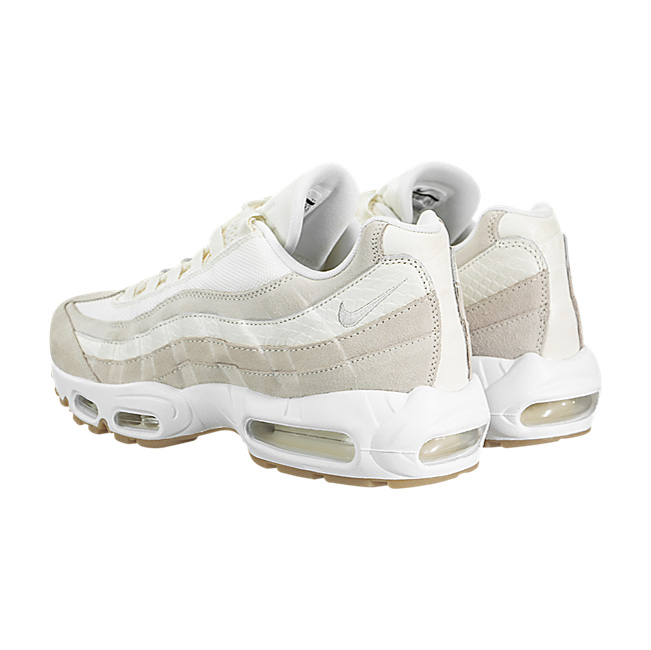 Nike Air Max 95 Premium (Exotic Skin) - Sail / Desert Sand-White