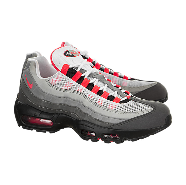 Nike Air Max 95 OG - White / Solar Red-Granite-Dust