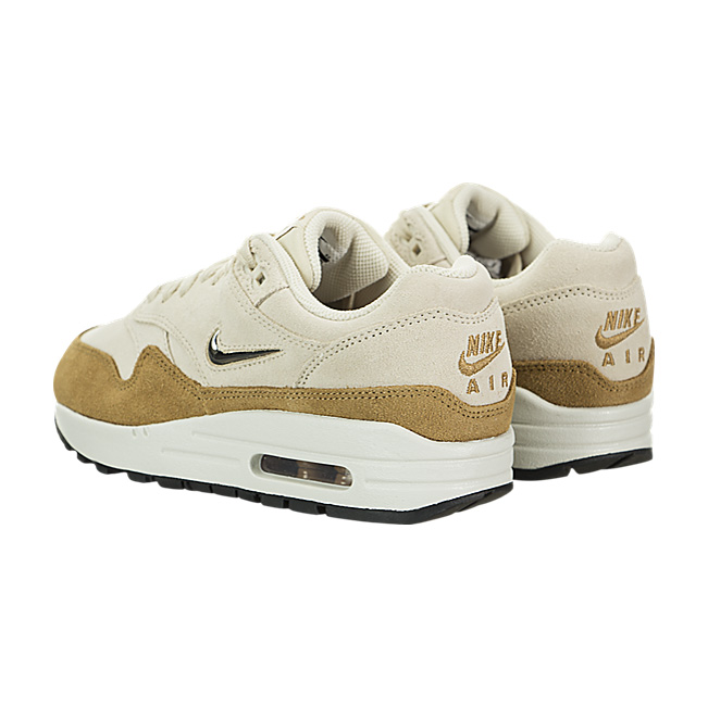 Nike Women Air Max 1 Premium SC - Beach / Metallic Gold Grain-Muted Bronze