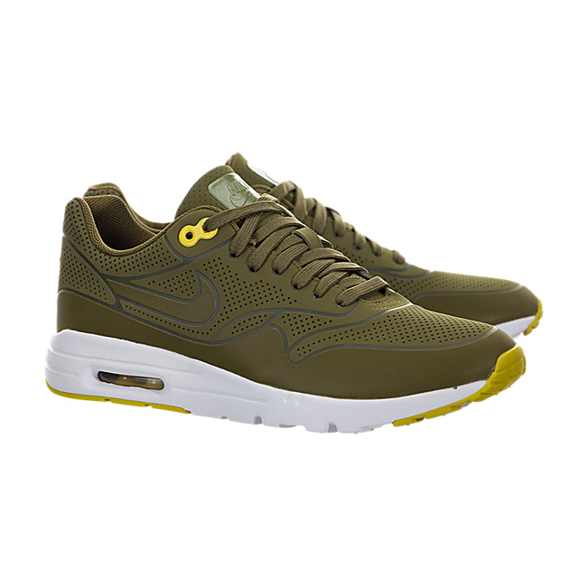Nike Women Air Max 1 Ultra Moire - Olive Flak / Olive Flak-Bright Citron