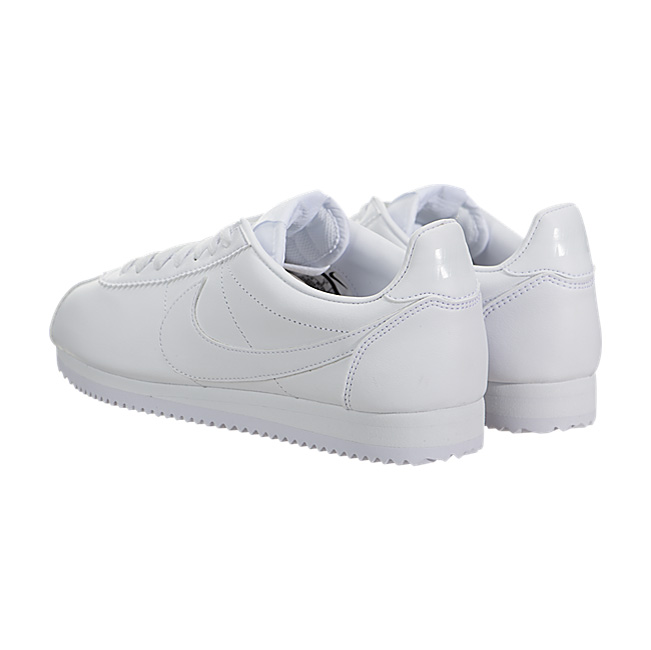 Nike Women Classic Cortez Leather - White / White