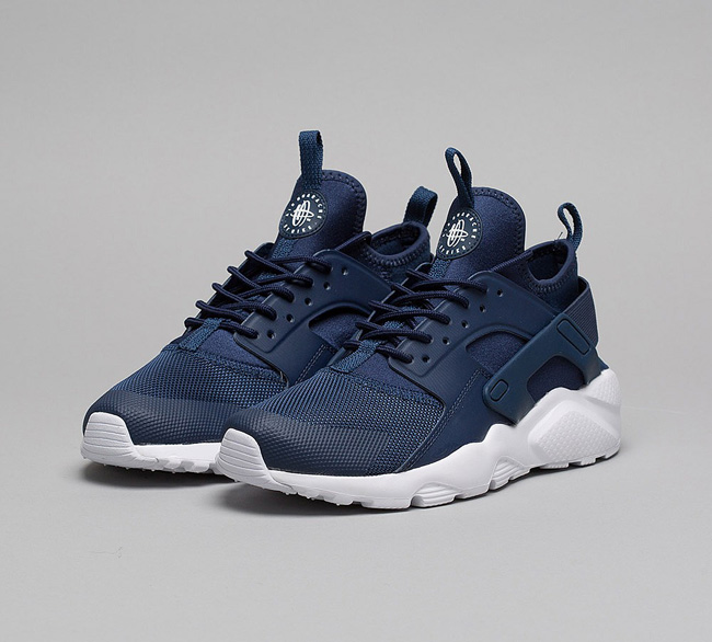 Nike Junior Air Huarache Run Ultra Trainer | Navy / White