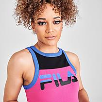 Women's Fila Nellie Crop Racer Tank