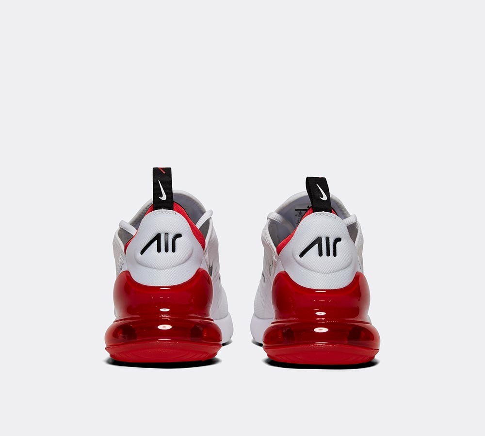 Nike Air Max 270 Trainer - White / Black / University Red