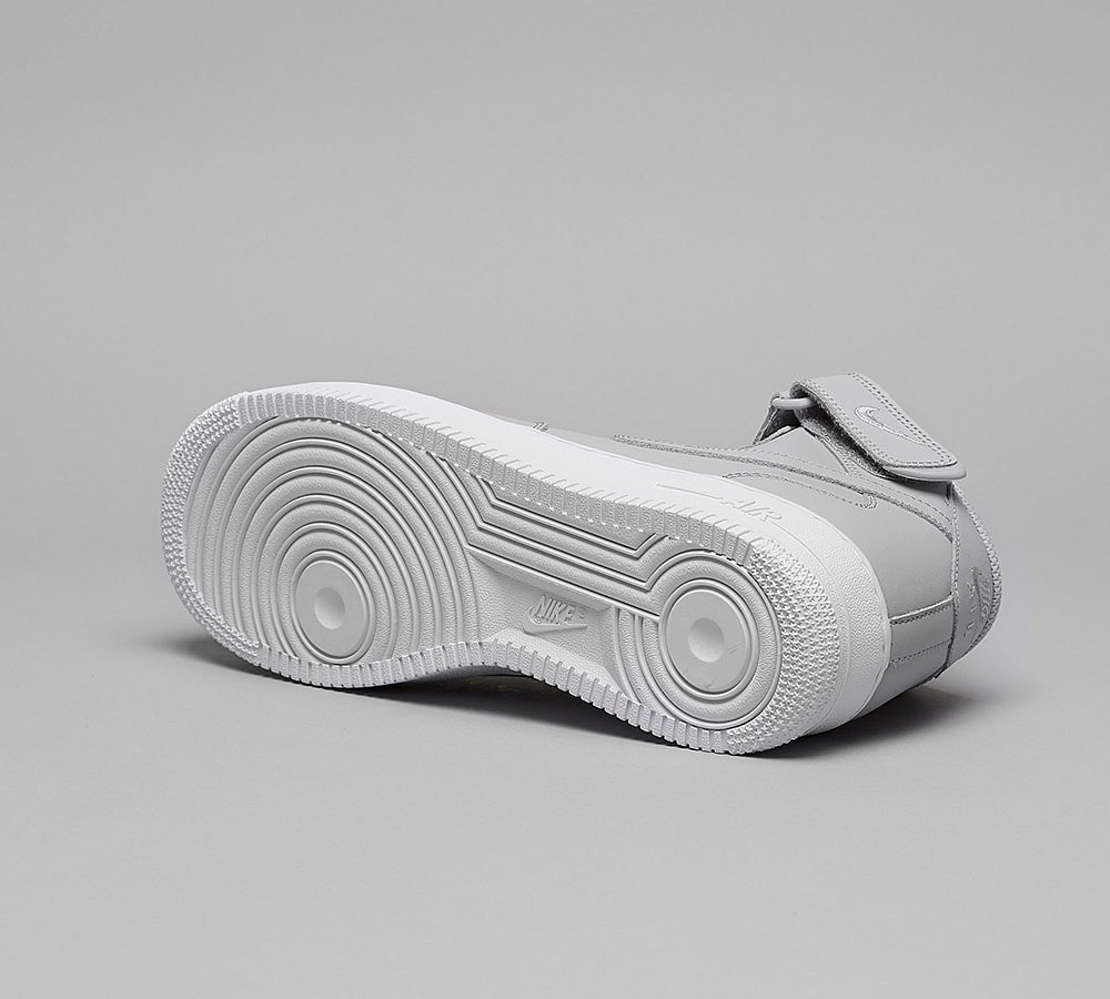 Nike Air Force 1 Mid '07 Trainer - Wolf Grey / White