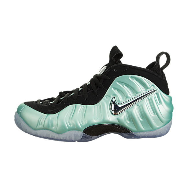 Nike Air Foamposite Pro - Island Green / Metallic Platinum
