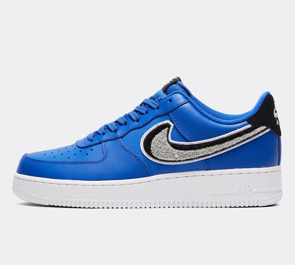 Nike Air Force 1 LV8 Trainer - Royal / Grey / White