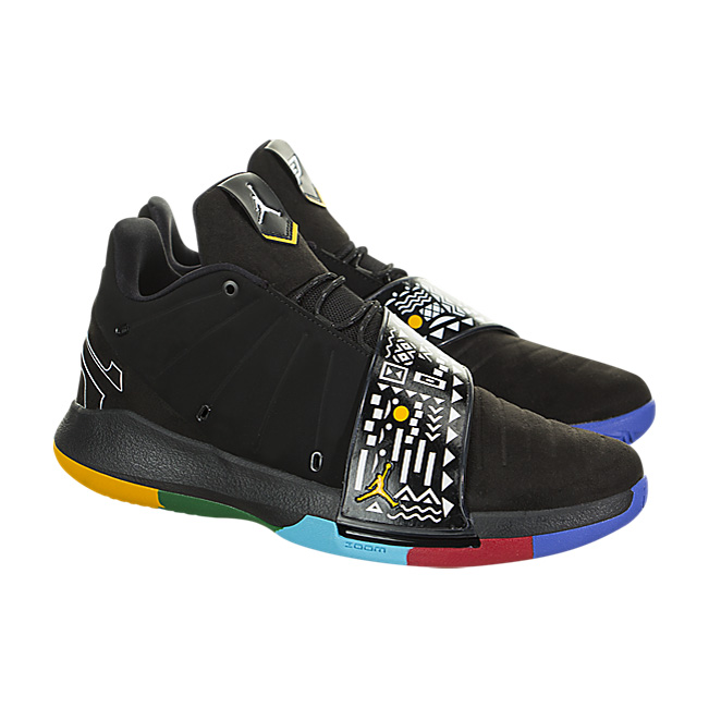 Air Jordan CP3.XI - Black / University Gold-White