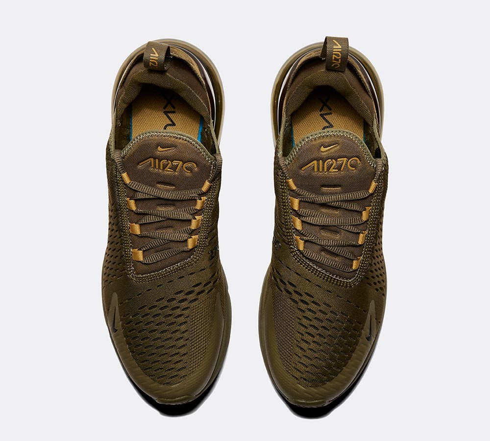 Nike Air Max 270 Trainer - Olive Canvas / Black