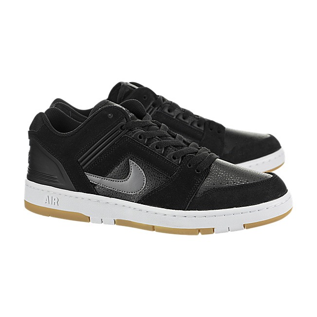 Nike SB Air Force II Low - Black / Gunsmoke-White