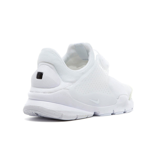 Nike Sock Dart Trainer | White / White / Black