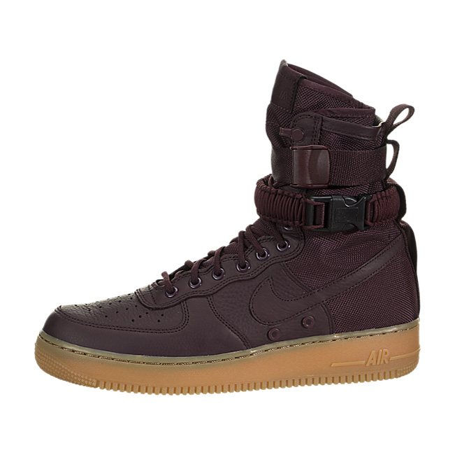 Nike SF Air Force 1 - Deep Burgundy / Gum