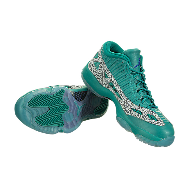 Air Jordan XI (11) Retro Low IE (Highlighter) - Rio Teal
