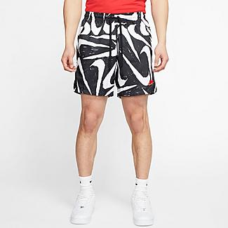 Men's Nike Sportswear City Edition Hand-Drawn Woven Shorts