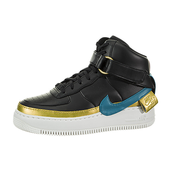 Nike Women Air Force 1 Jester High XX - Black / Blustery-Dusty Peach