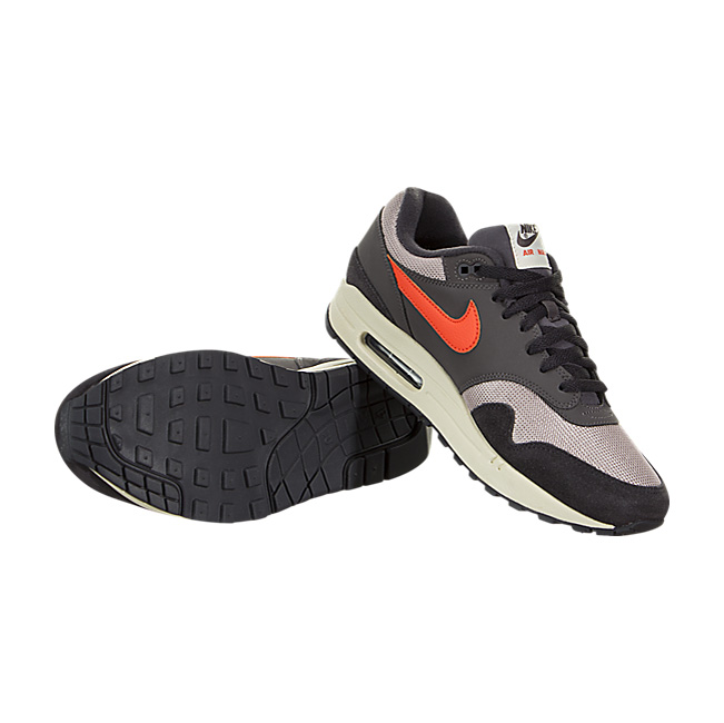 Nike Air Max 1 - Oil Grey / Wild Mango-Thunder Grey