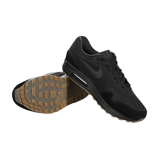 Nike Air Max 1 - Black / Gum Medium Brown