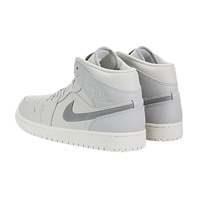 Air Jordan 1 Mid Premium - Light Bone / Grey Fog
