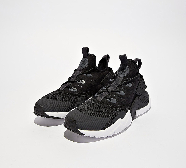 Nike Junior Air Huarache Drift Trainer | Black / Anthracite