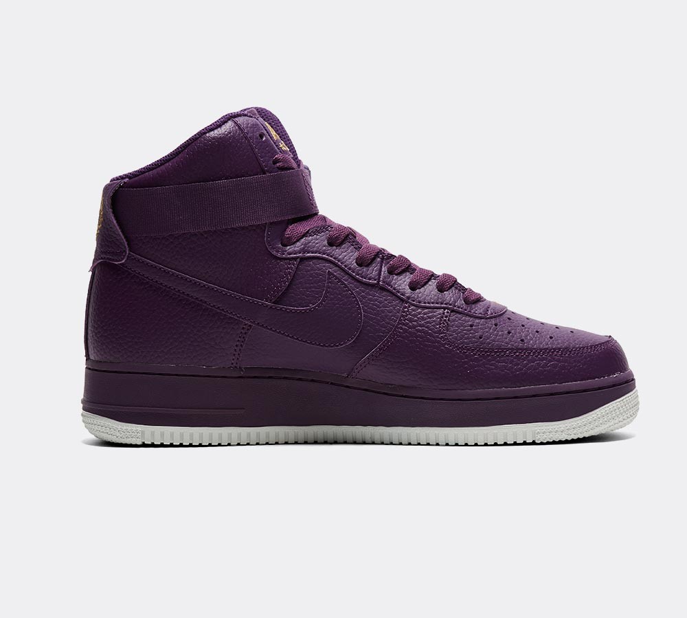 Nike Air Force 1 High '07 Trainer - Night Purple / Night Purple