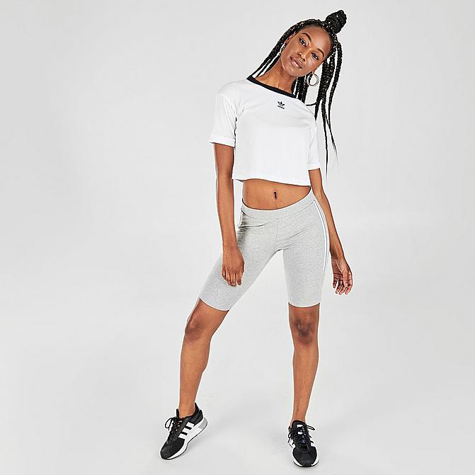 Women's adidas Originals Faded Trefoil Bike Shorts