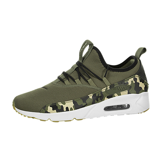 Nike Air Max 90 EZ - Medium Olive / Black-White-Gum Light Brown