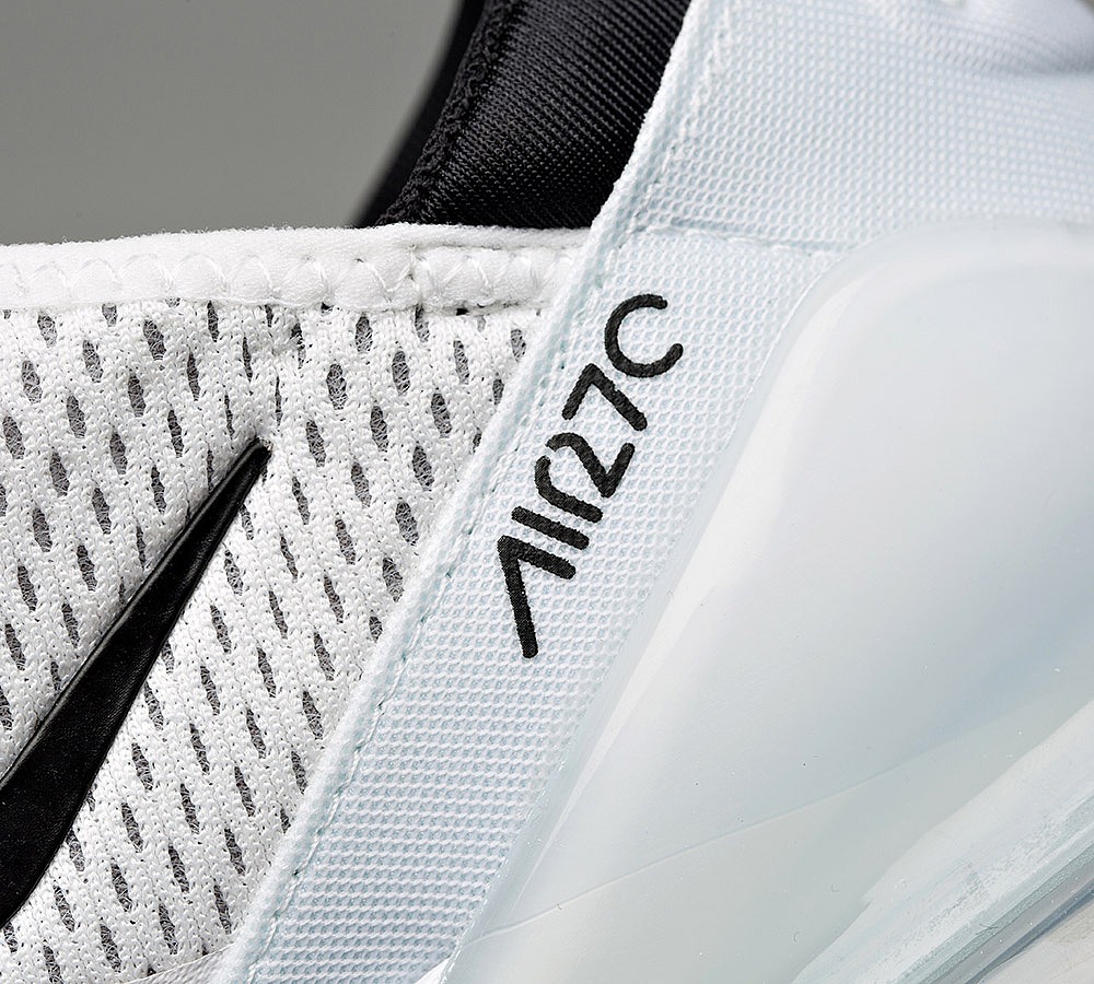 Nike Air Max 270 Trainer - White / Black / White