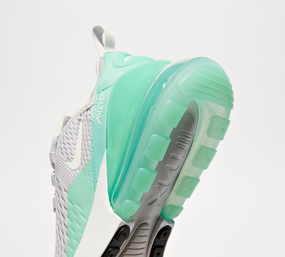 Nike Junior Air Max 270 Trainer | Pure Platinum / White