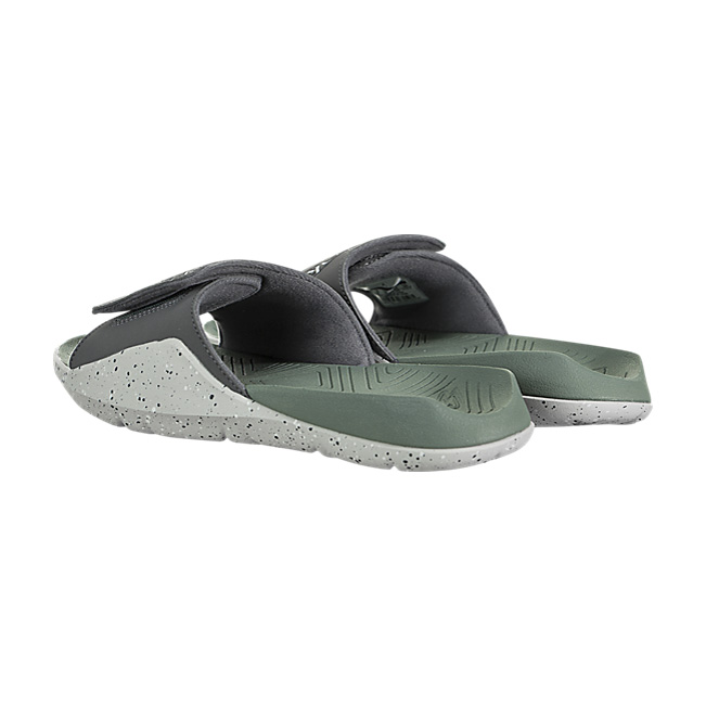 Air Jordan Hydro 7 - Dark Grey / Clay Green-Tech Grey