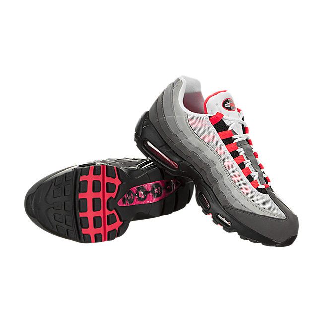 Nike Air Max 95 OG - White / Solar Red-Granite-Dust