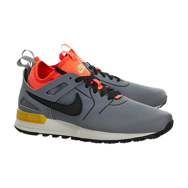 Nike Women Air Pegasus 89 Tech SI - Cool Grey / Black-Total Crimson-Gold Dart
