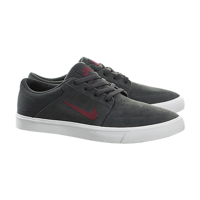 Nike SB Portmore - Anthracite / Team Red