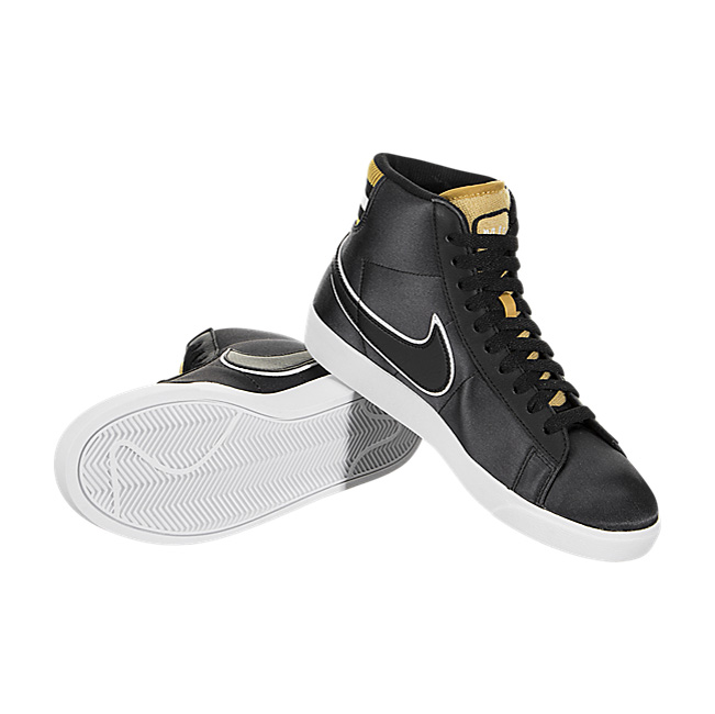 Nike Women Blazer Mid Premium - Black / Black-Wheat-Gold