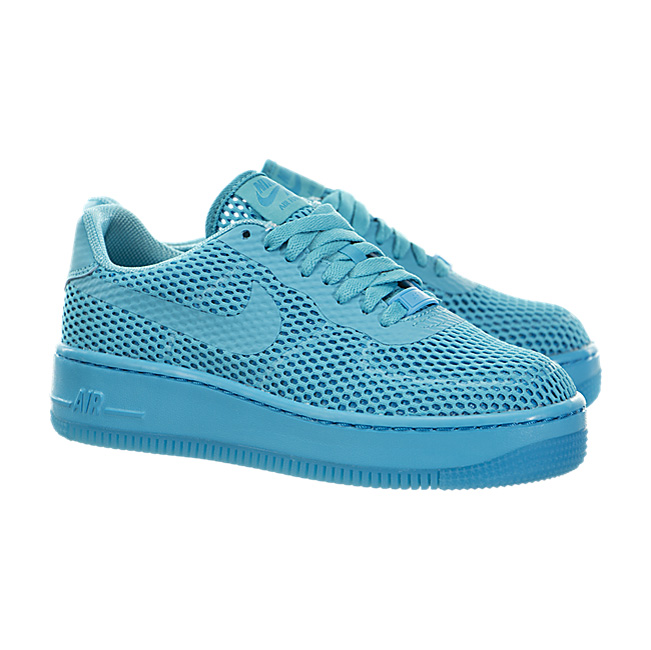 Nike Women Air Force 1 Low Upstep BR - Gamma Blue / Blue Lagoon-Gamma Blue