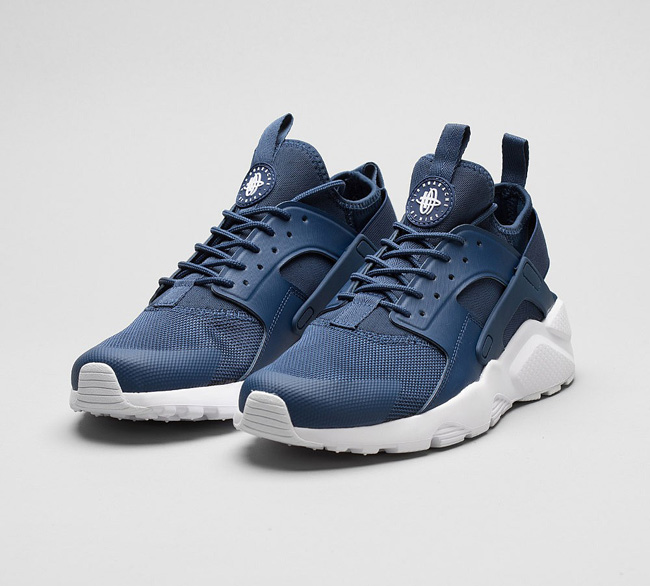 Nike Air Huarache Run Ultra Trainer | Navy / White