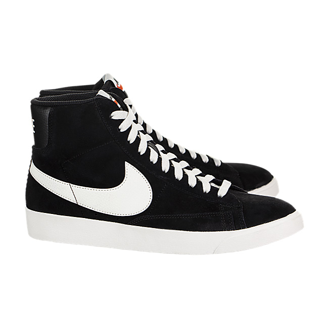 Nike Women Blazer Mid Vintage Suede - Black / Sail-Sail