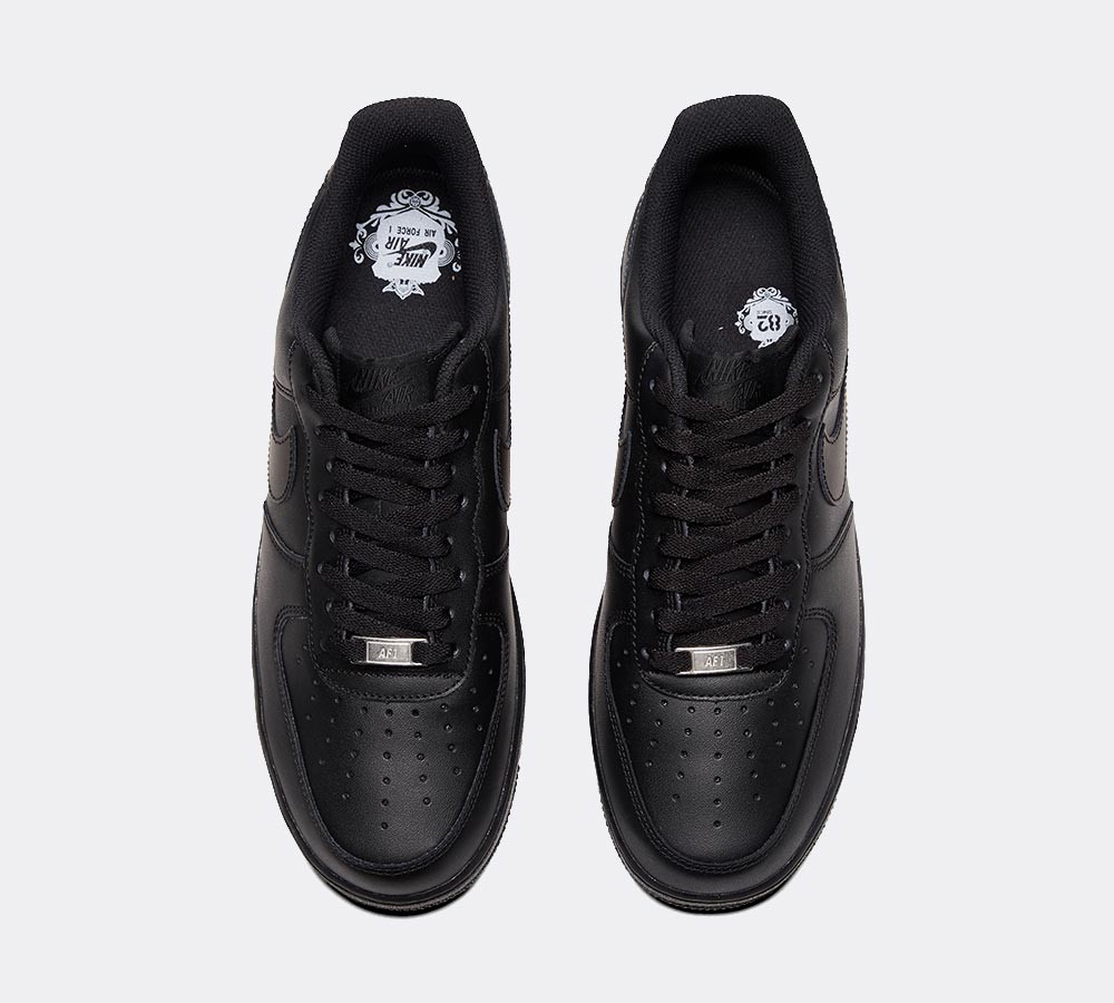 Nike Air Force 1 Low Trainer - BLACK