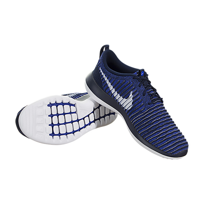 Nike Roshe Two Flyknit - College Navy / White-Paramount Blue