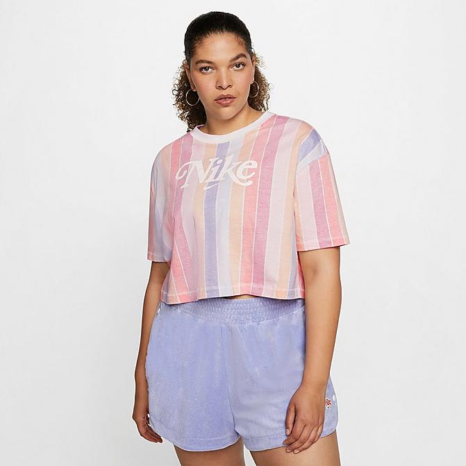Women's Nike Sportswear Retro Femme Print T-Shirt (Plus Size)