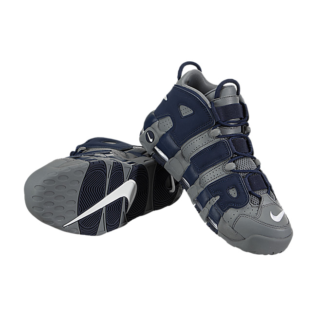 Nike Air More Uptempo '96 - Cool Grey / Midnight Navy-White