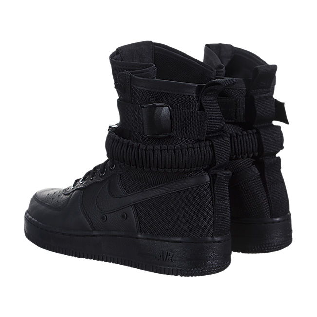 Nike Women SF Air Force 1 - Black / Black-Black