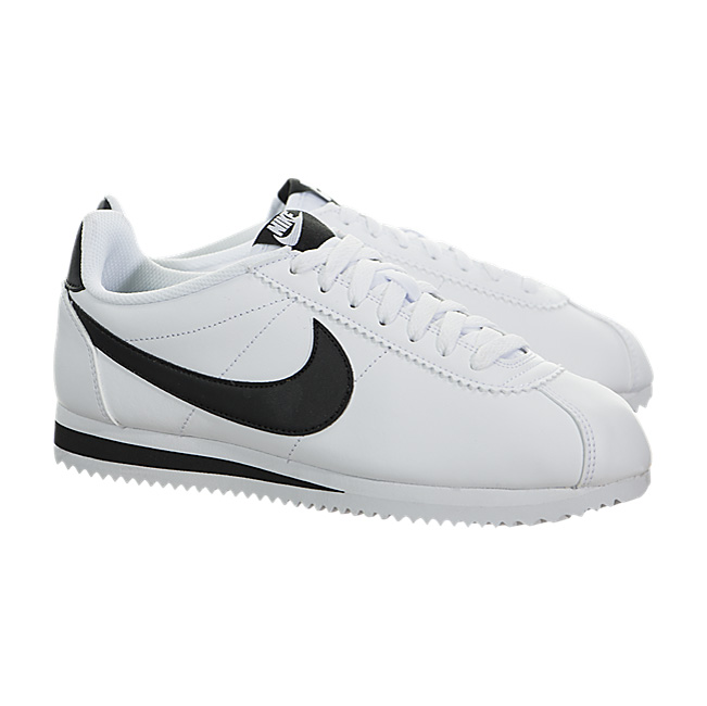 Nike Women Classic Cortez Leather - White / Black