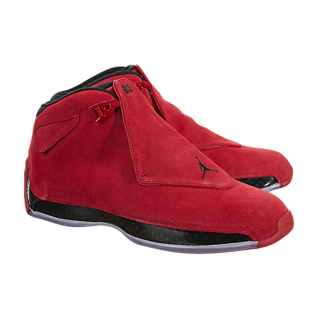 Air Jordan 18 Retro - Gym Red / Black