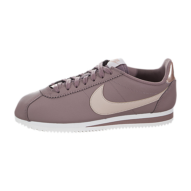 Nike Women Classic Cortez Leather - Smokey Mauve / Partical Beige