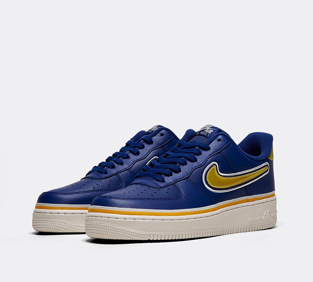 Nike Air Force 1 High '07 LV8 Sport Trainer - Deep Royal / University Gold