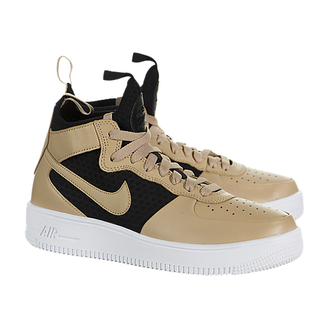 Nike Women Air Force 1 Ultraforce Mid - Vachetta Tan / Vachetta Tan-Black-White
