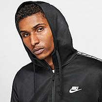 Men's Nike Sportswear Poly tape Full-Zip Hoodie