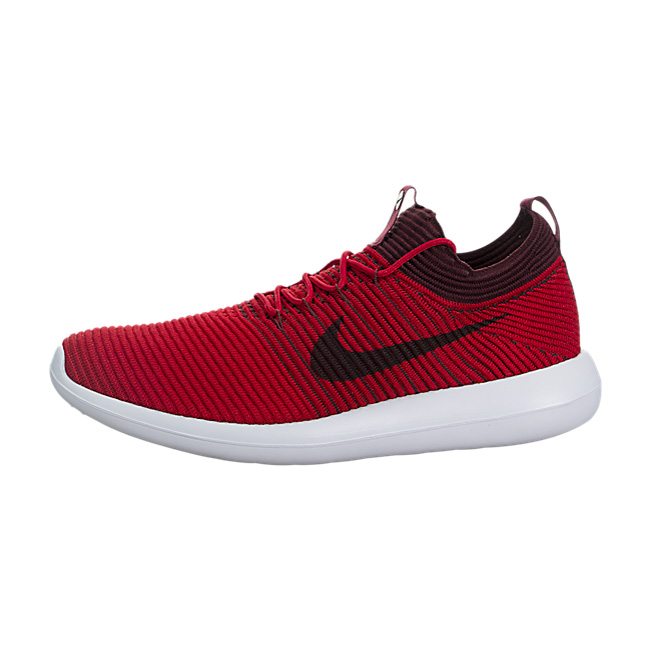 Nike Roshe Two Flyknit V2 - University Red / Dark Team Red