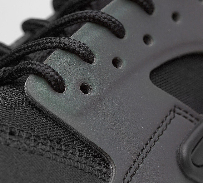 Nike Junior Air Huarache Run Ultra Trainer | Black / Wolf Grey / White