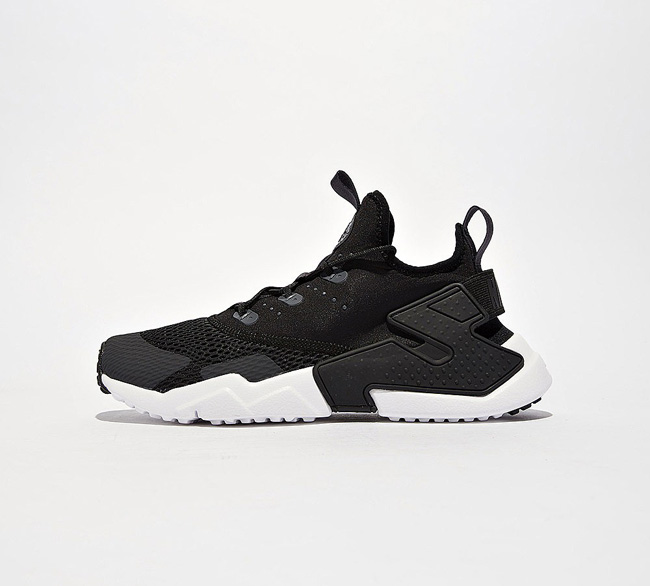 Nike Junior Air Huarache Drift Trainer | Black / Anthracite